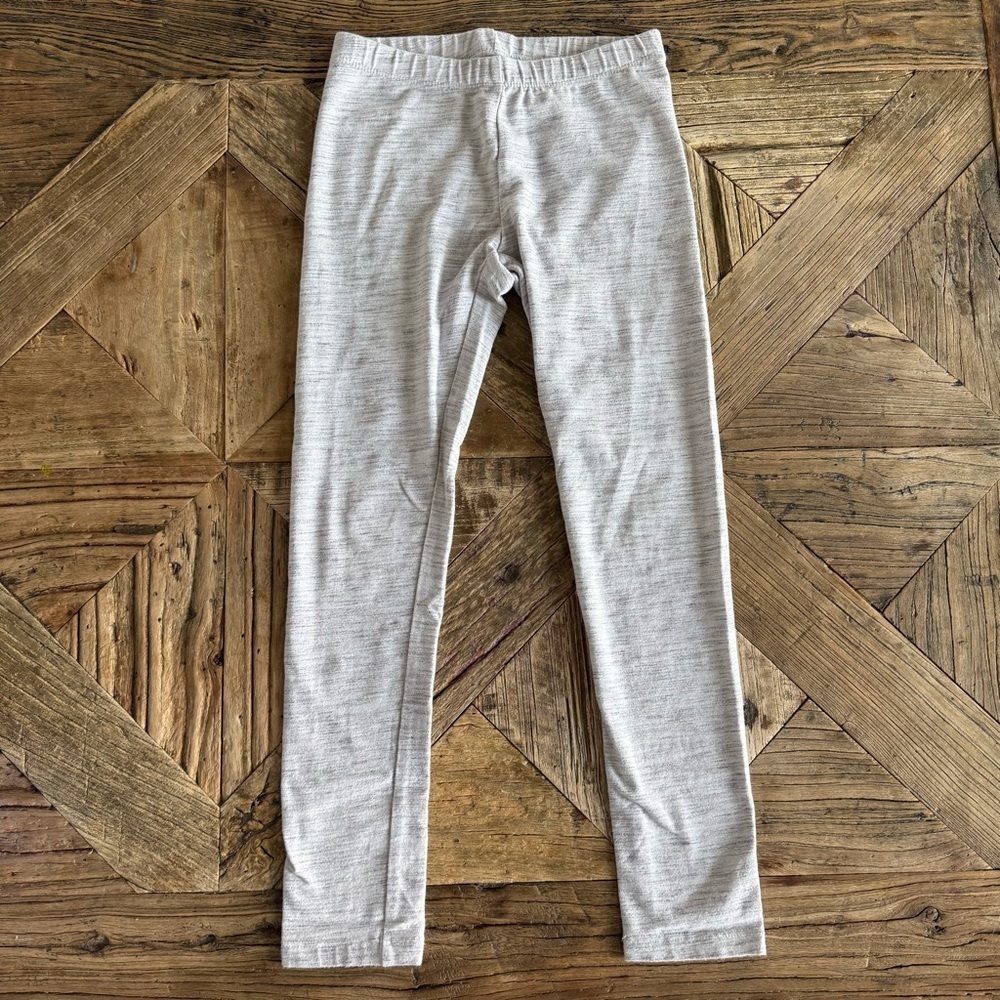Cat & Jack Heather Gray Kids Leggings Medium 7/8